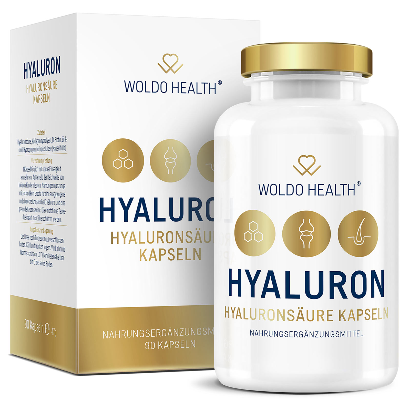 Hyaluron Kapseln Hochdosiert Mit Collagen Biotin Zink Hyaluronsaure Kapsel Ebay